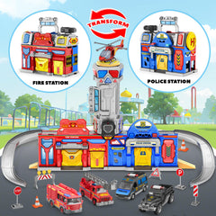 BAODLON rescue helicopter enables aerial rescue role-play and storytelling.