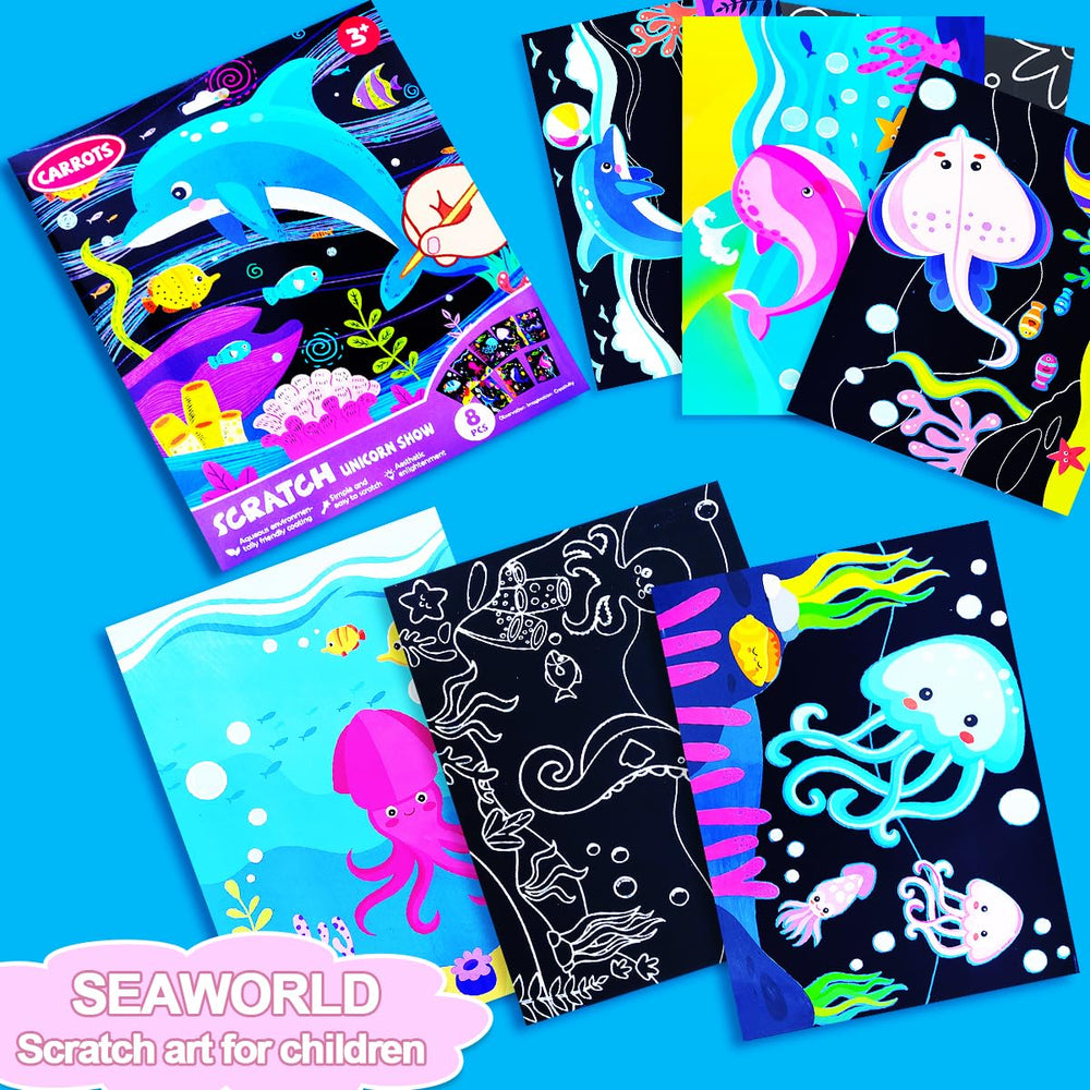 BAOXUE scratch art travel kit supports on-the-go creativity anywhere.