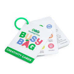 BapronBaby reusable sticker book with creative prompts for storytelling.