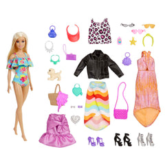 Barbie Advent Calendar festive packaging doubles as display backdrop