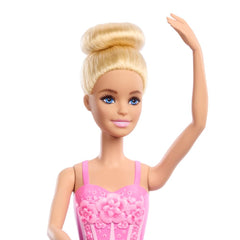 Barbie ballerina doll in en pointe toe shoes for storytelling and pretend performances.