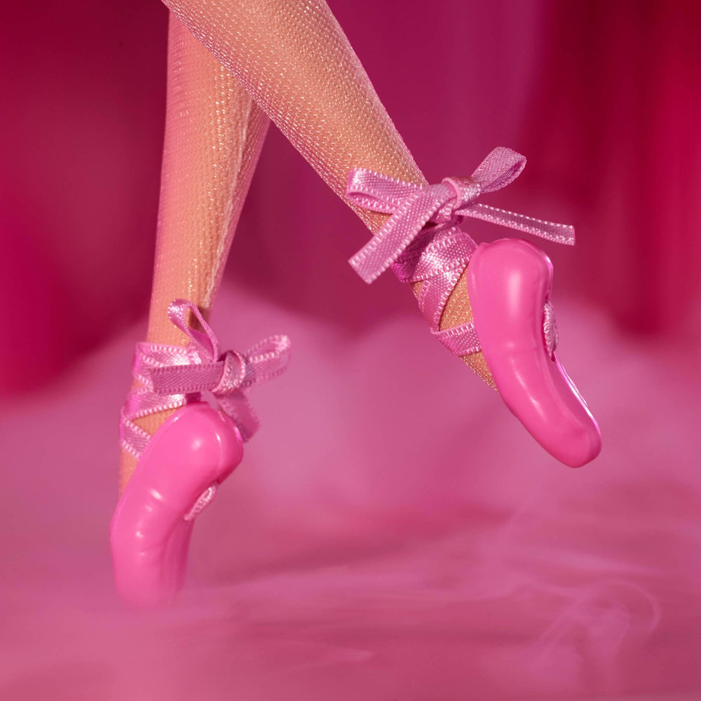 Barbie Ballet Wishes doll 18+ articulation supports dynamic posing