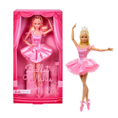 Barbie Ballet Wishes doll in pink tutu for display and storytelling