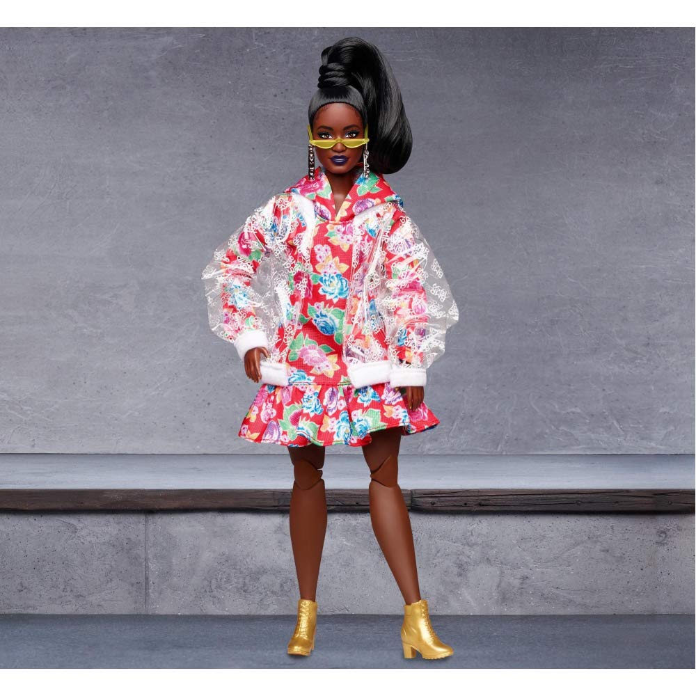 Barbie BMR1959 clear vinyl bomber jacket adds bold streetwear flair