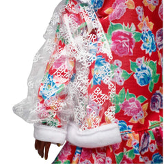 Barbie BMR1959 glam logo earrings highlight bold accessories