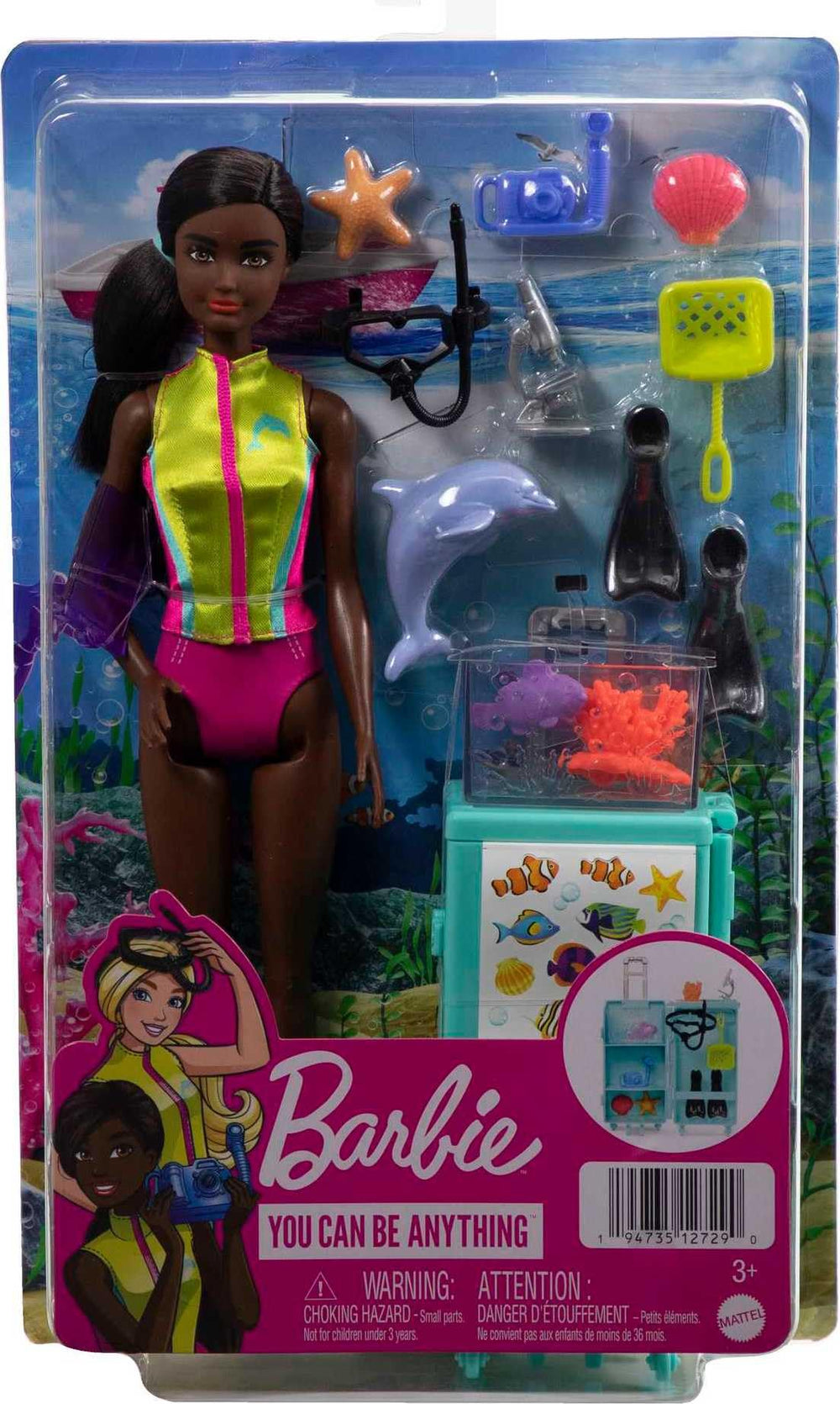 Barbie Careers accessories pack adds variety to creative role-play sessions.