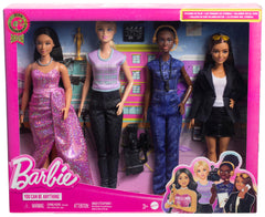 Barbie Careers Cinematographer with clapboard suggests timing and shooting sequences.