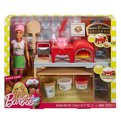 Barbie Careers dough color tray featuring three colors for varied pies.