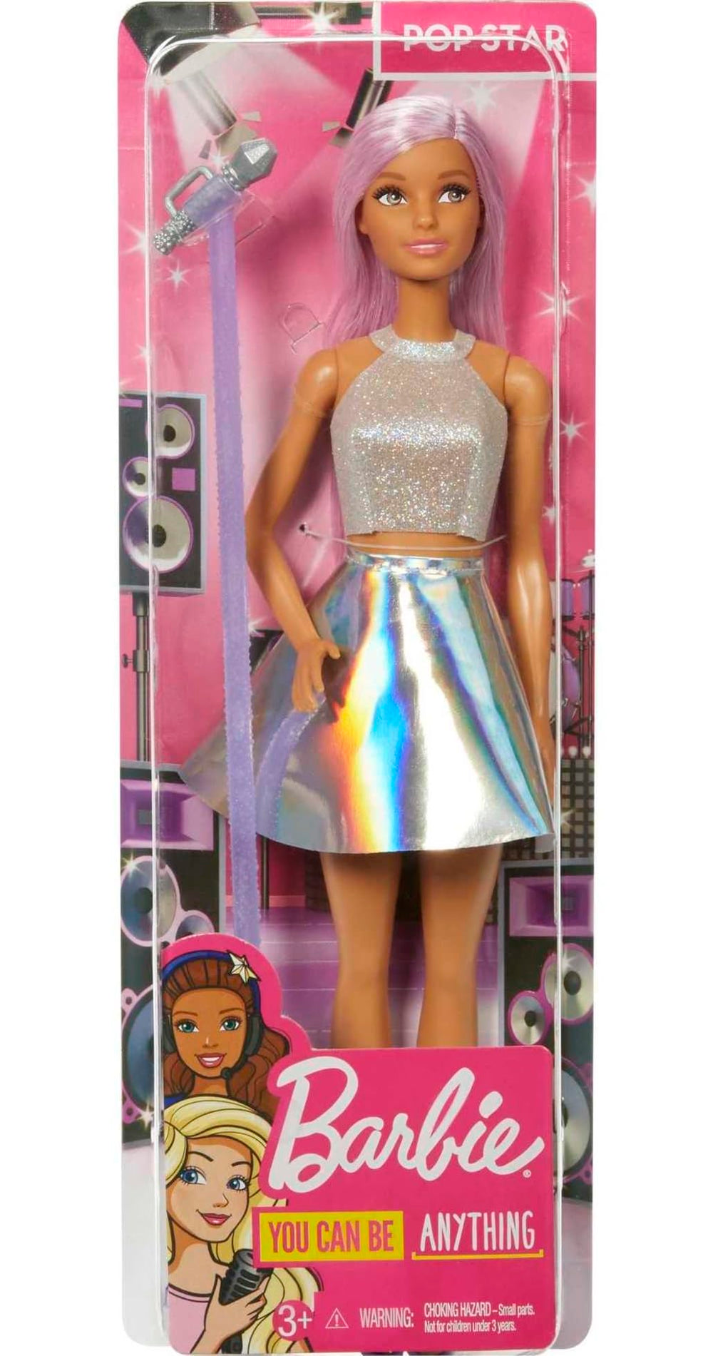 Barbie Careers pop star doll accessories highlight ready-to-play stage moments