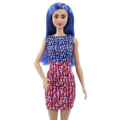 Barbie Careers Scientist doll in blue flats showcases accessible STEM-inspired fashion.