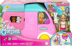 Barbie Chelsea camper ready to move and roll to the next adventure