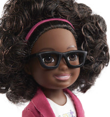 Barbie Chelsea Can Be Anything boss doll with outfit