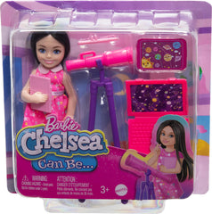 Barbie Chelsea Can Be Astronomer laptop supports pretend research and learning.