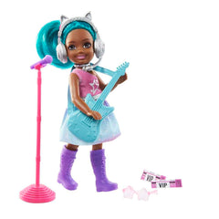 Barbie Chelsea Can Be Rockstar doll with guitar for imaginative play