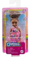 Barbie Chelsea doll cannot stand on its own, caution for display and play.