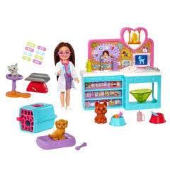 Barbie Chelsea bird with swing invites lively vet adventures