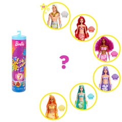 Barbie Color Reveal crown completes regal mermaid outfits
