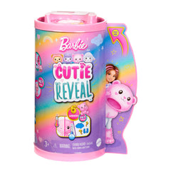 Barbie Cutie Reveal color-change eyes engage water-triggered magic.