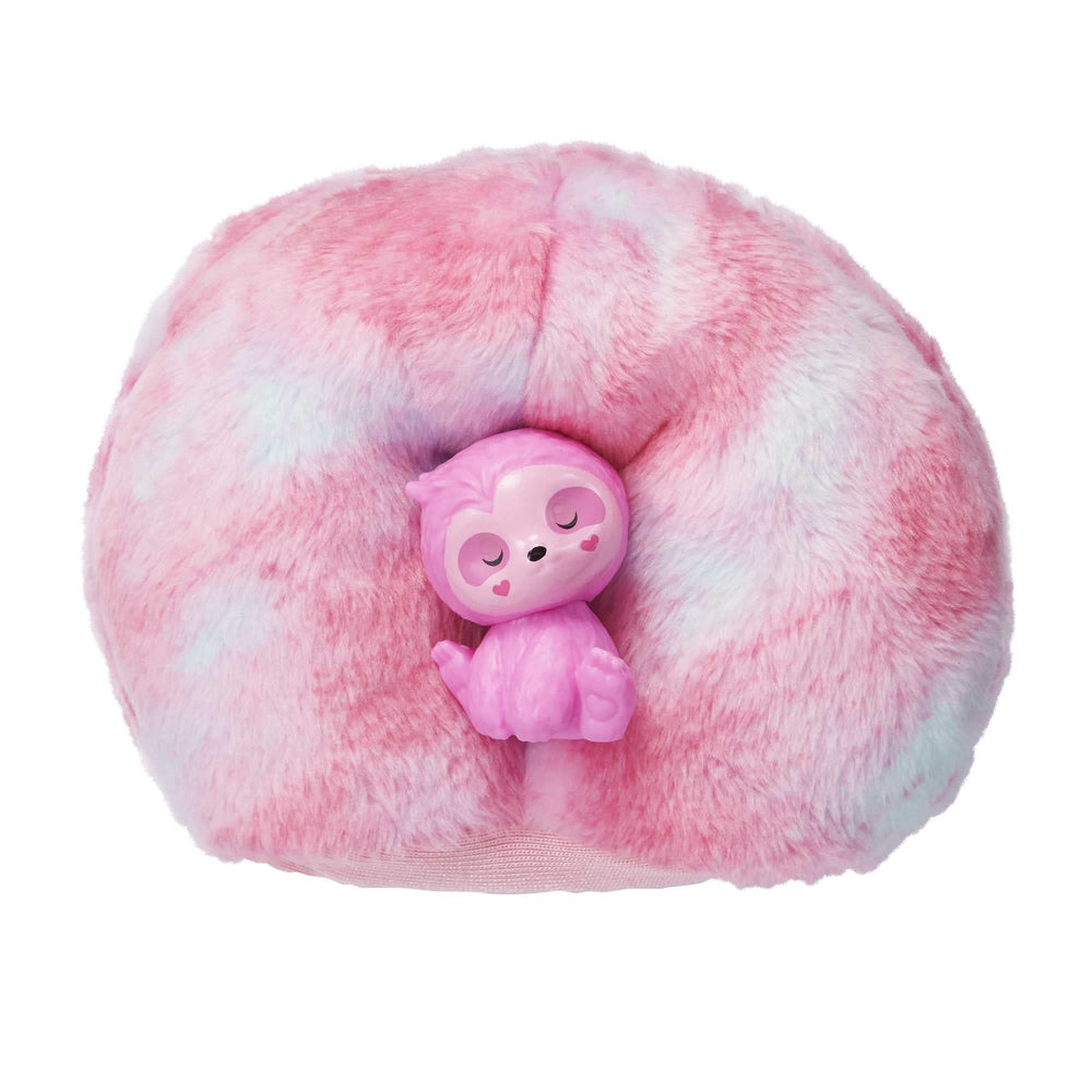 Barbie Cutie Reveal costume top reverses into a soft fleece jacket for warmth