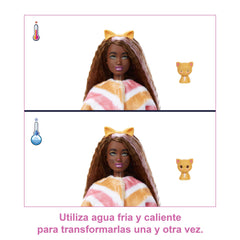 Barbie Cutie Reveal doll in reversible costume ready to transform outfits