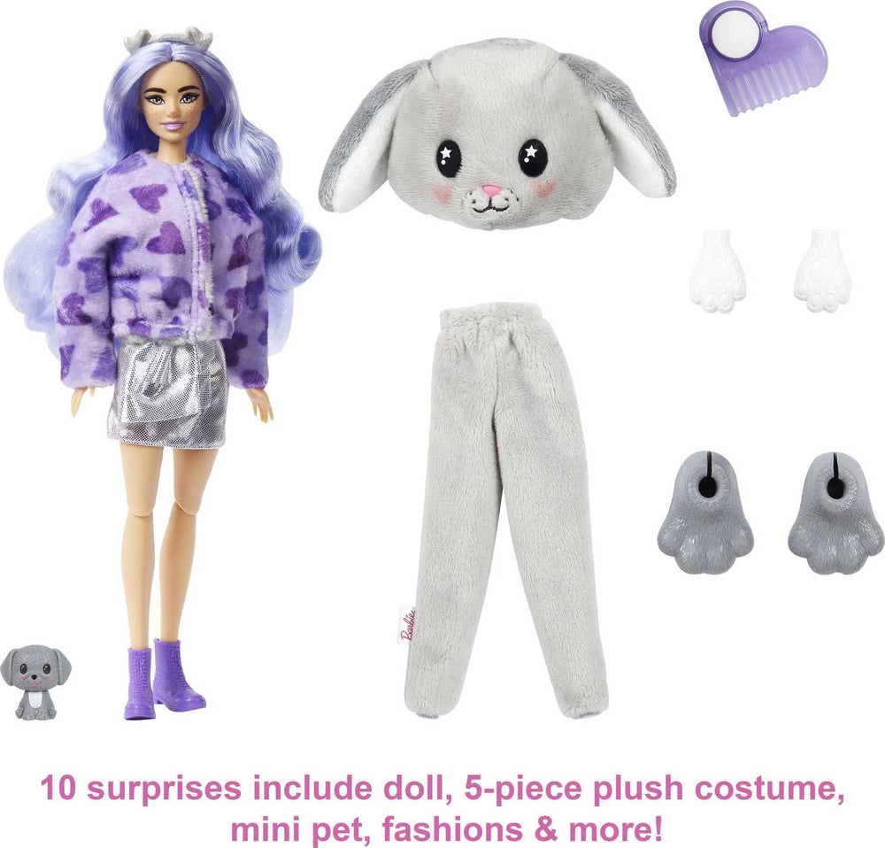 Barbie Cutie Reveal puppy eyes open and close during color change