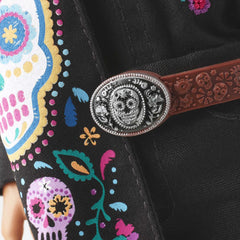 Certificate of Authenticity included with Barbie Dia De Muertos Ken.