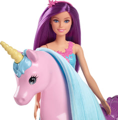 Barbie doll wearing fantasy outfit designed for creative storytelling.