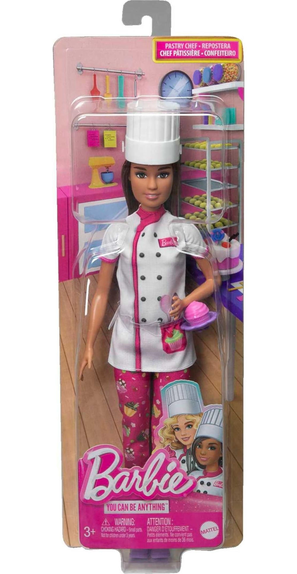 Barbie gift for kids 3 and up encourages creative play.