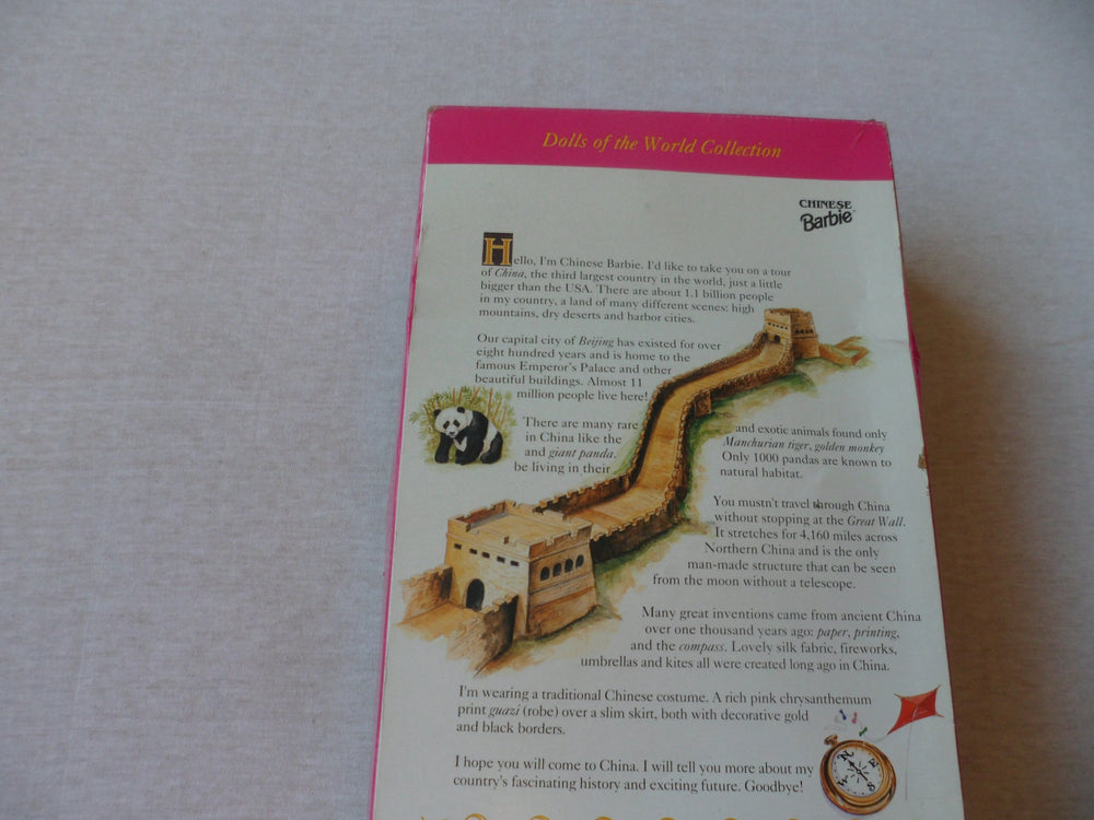Barbie doll on display stand ready for shelf or diorama scenery.