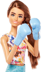 Barbie with puppy on leash ready for playground walks and bonding