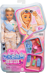 Ken’s rooted blonde hair ready for styling and outfit experimentation.
