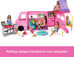 Barbie Dream Camper living area for imaginative meals and conversations
