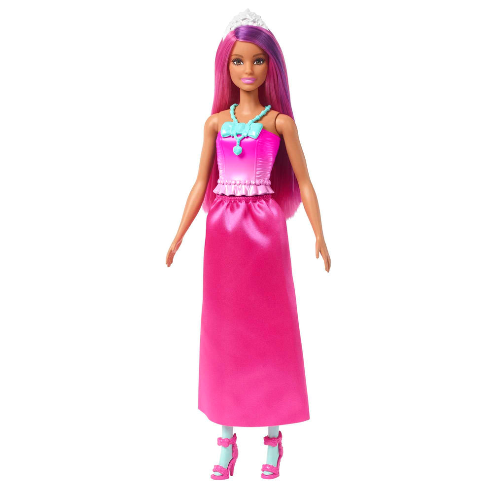 Barbie Dreamtopia doll dragon headband sparks adventurous fantasy styling.
