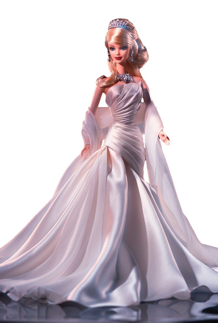 Barbie Duchess of Diamonds doll in gown and tiara, ideal for display and imaginative play.