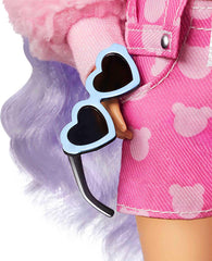 Barbie Extra Barbie nameplate ring enhances personal style in pretend fashion shows.