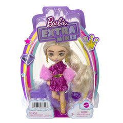 Barbie Extra Minis doll elbows and knees pose for creative scenes.