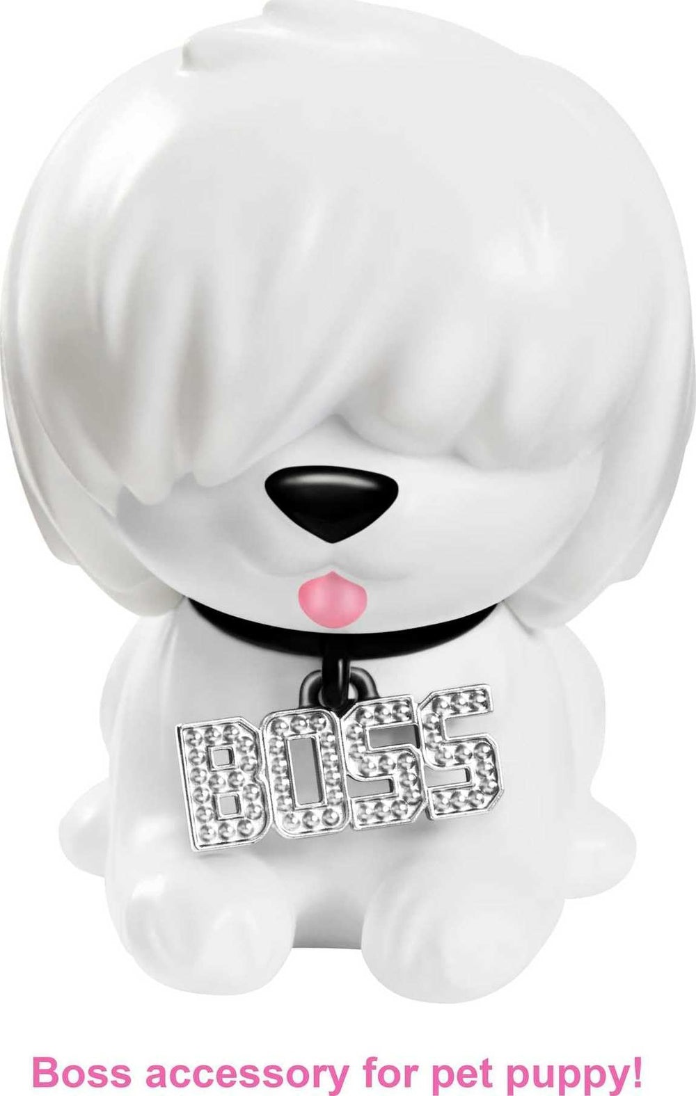 Barbie Extra puppy with sparkly collar fuels pet-play adventures.