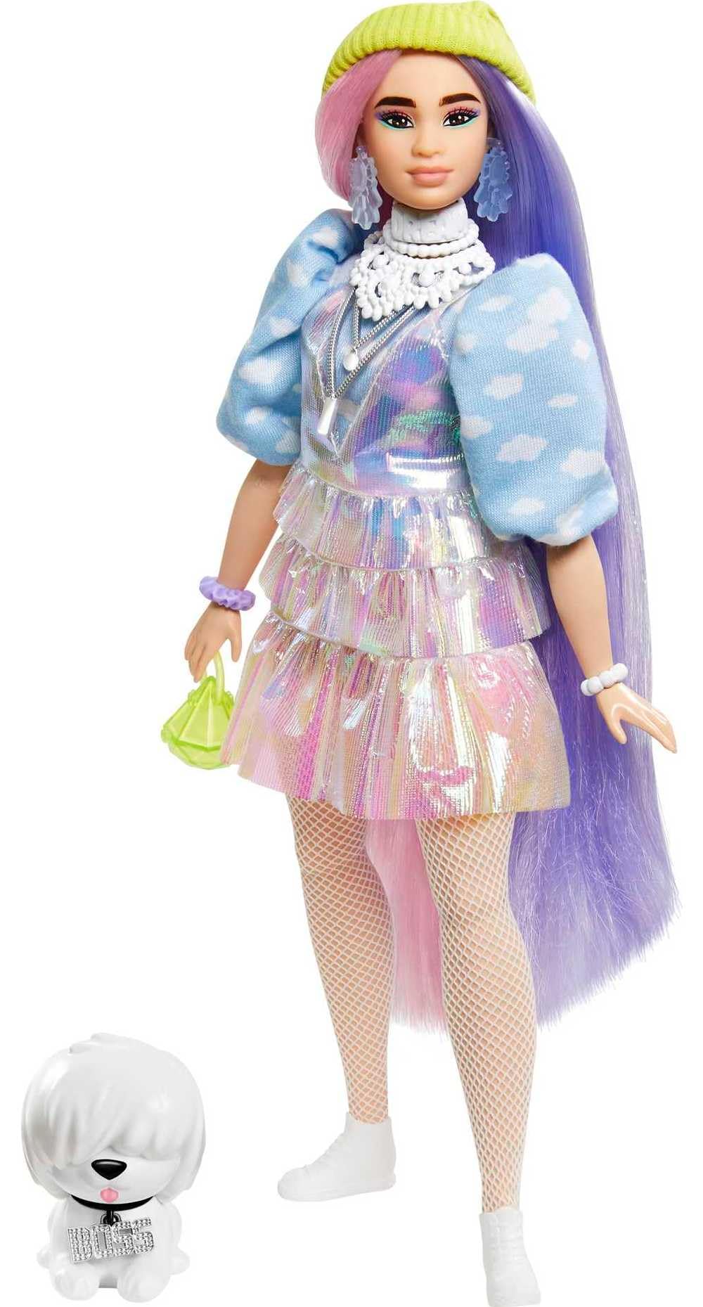 Barbie Extra white sneakers complete stylish everyday looks.