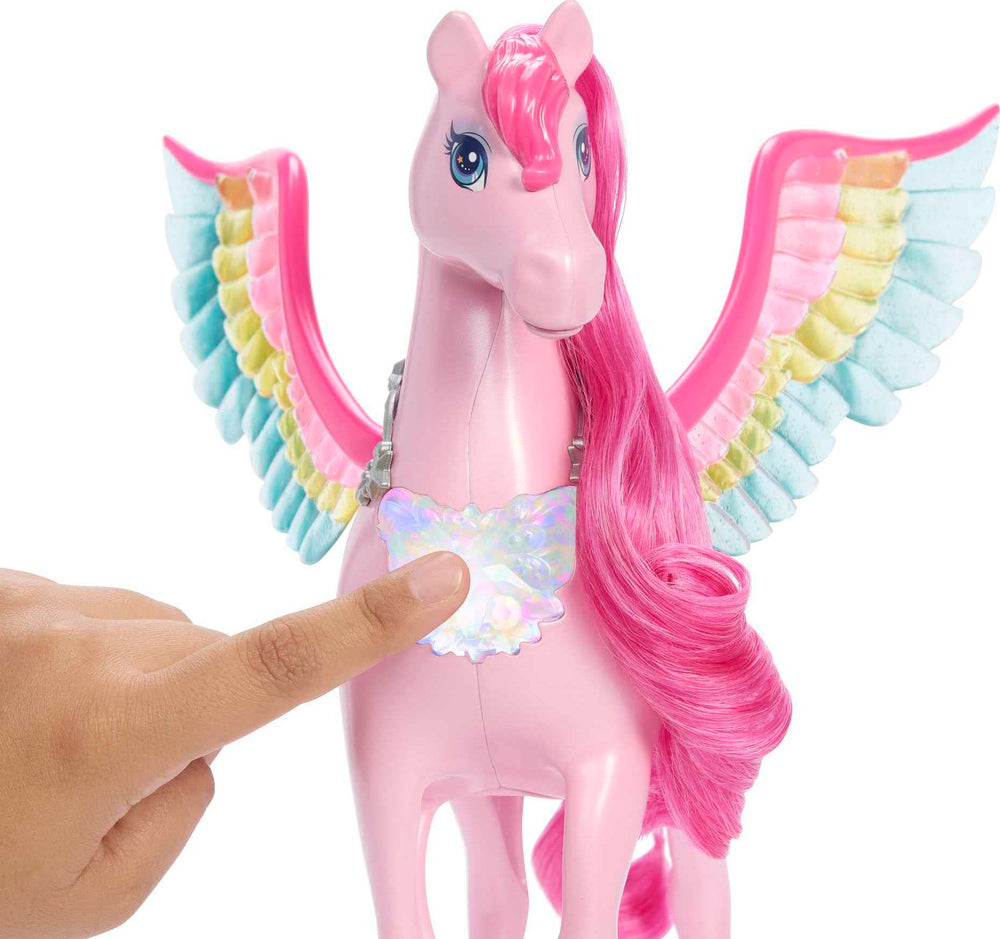 Barbie Fairytale set includes snacks, a comb, barrettes, and cloud storage case.
