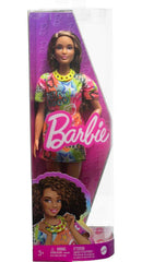 Barbie Fashionistas #201 graffiti-print-tshirt-dress invites creative styling