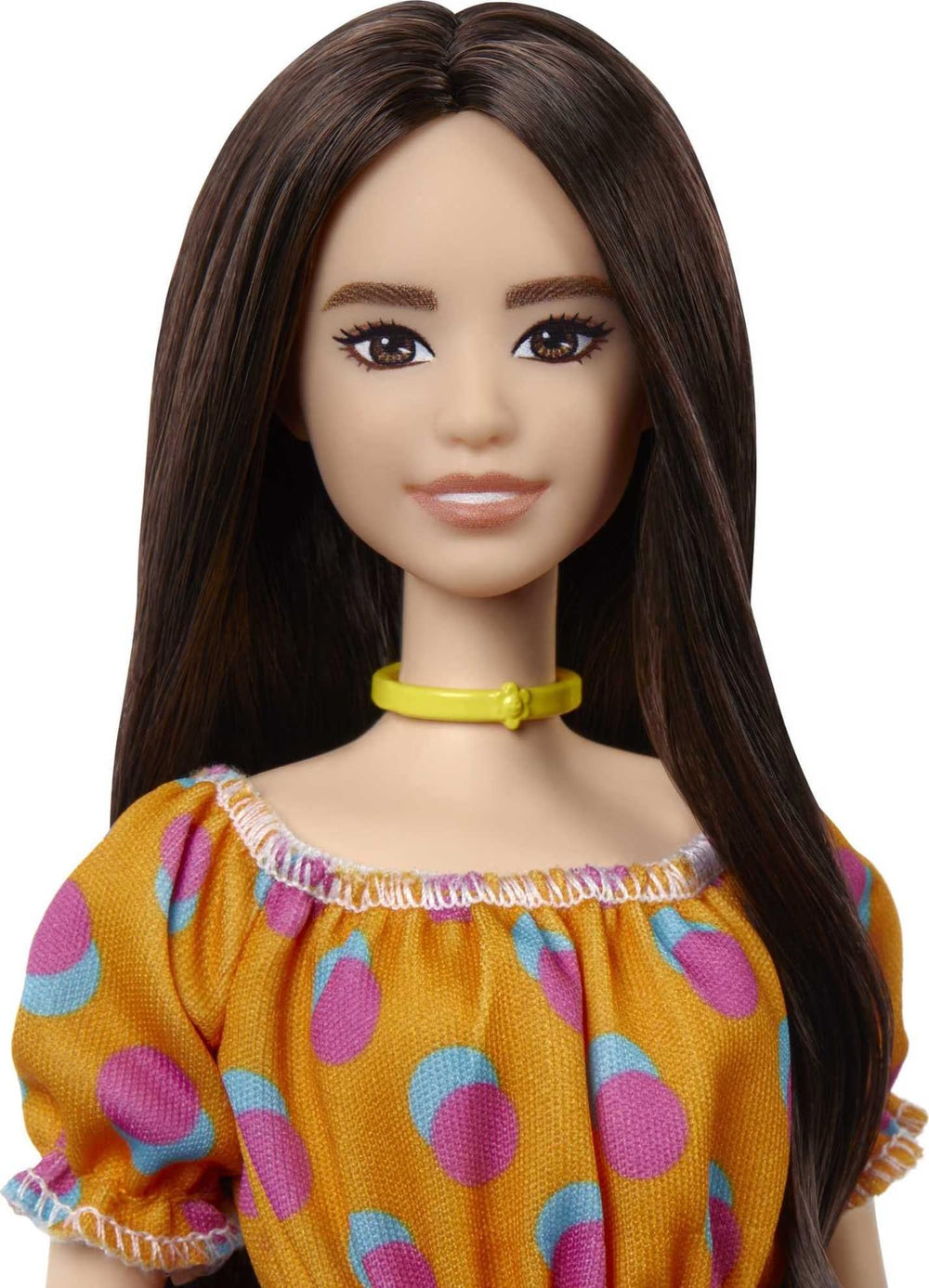 Barbie Fashionistas hairstyle and color options encourage creative styling.