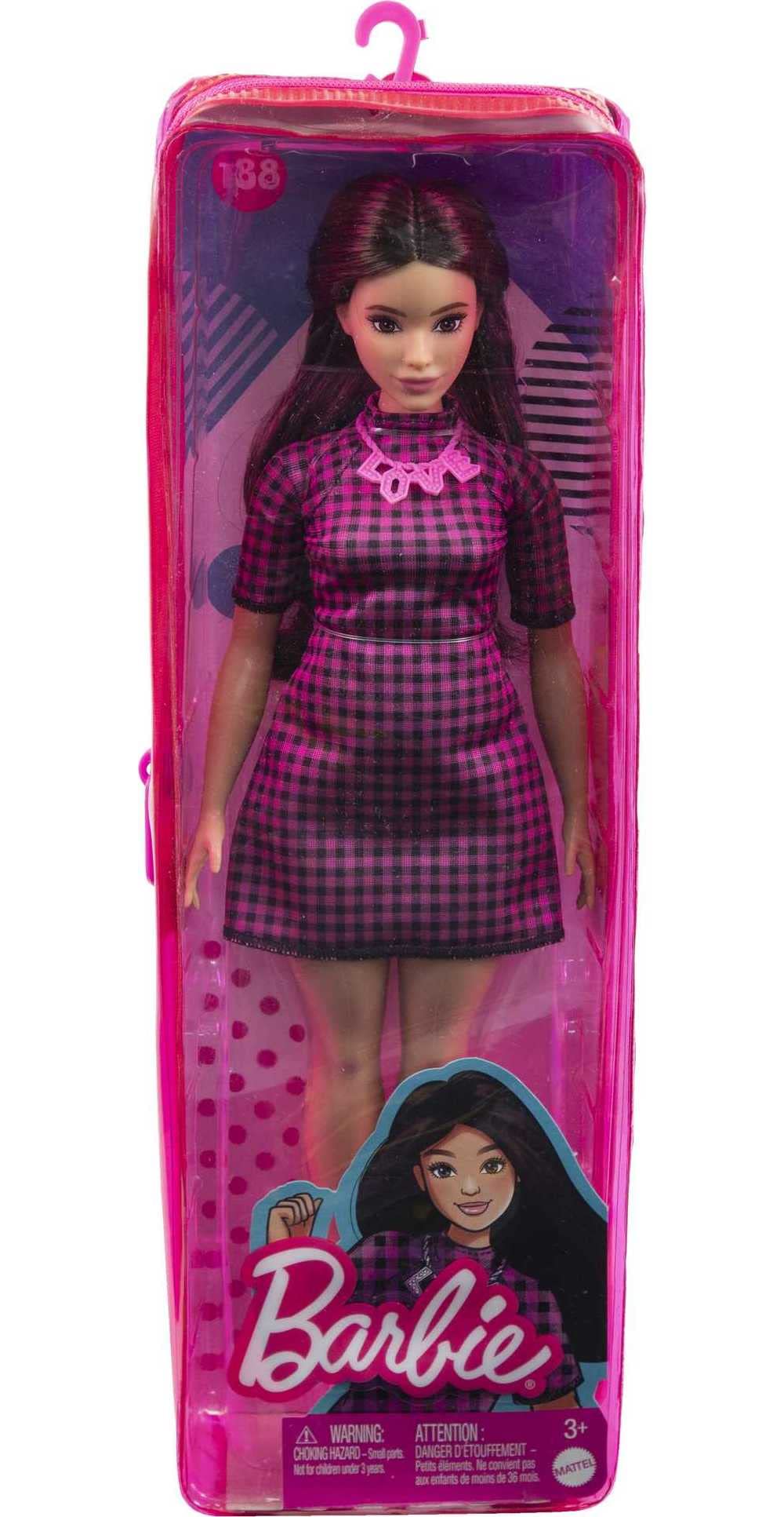 Barbie Fashionistas #188 accessories sold separately, expand mix-and-match adventures.