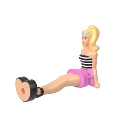 Barbie Fashionistas mini collection doll posed for imaginative storytelling