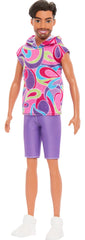 Barbie Fashionistas Ken #227 slender body enables versatile styling