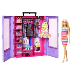 Barbie Fashionistas Ultimate Closet front view showing portable storage for playtime