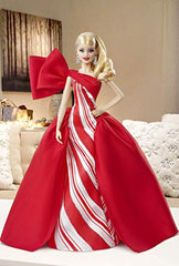 Barbie Holiday Doll in box display highlighting gift-ready presentation
