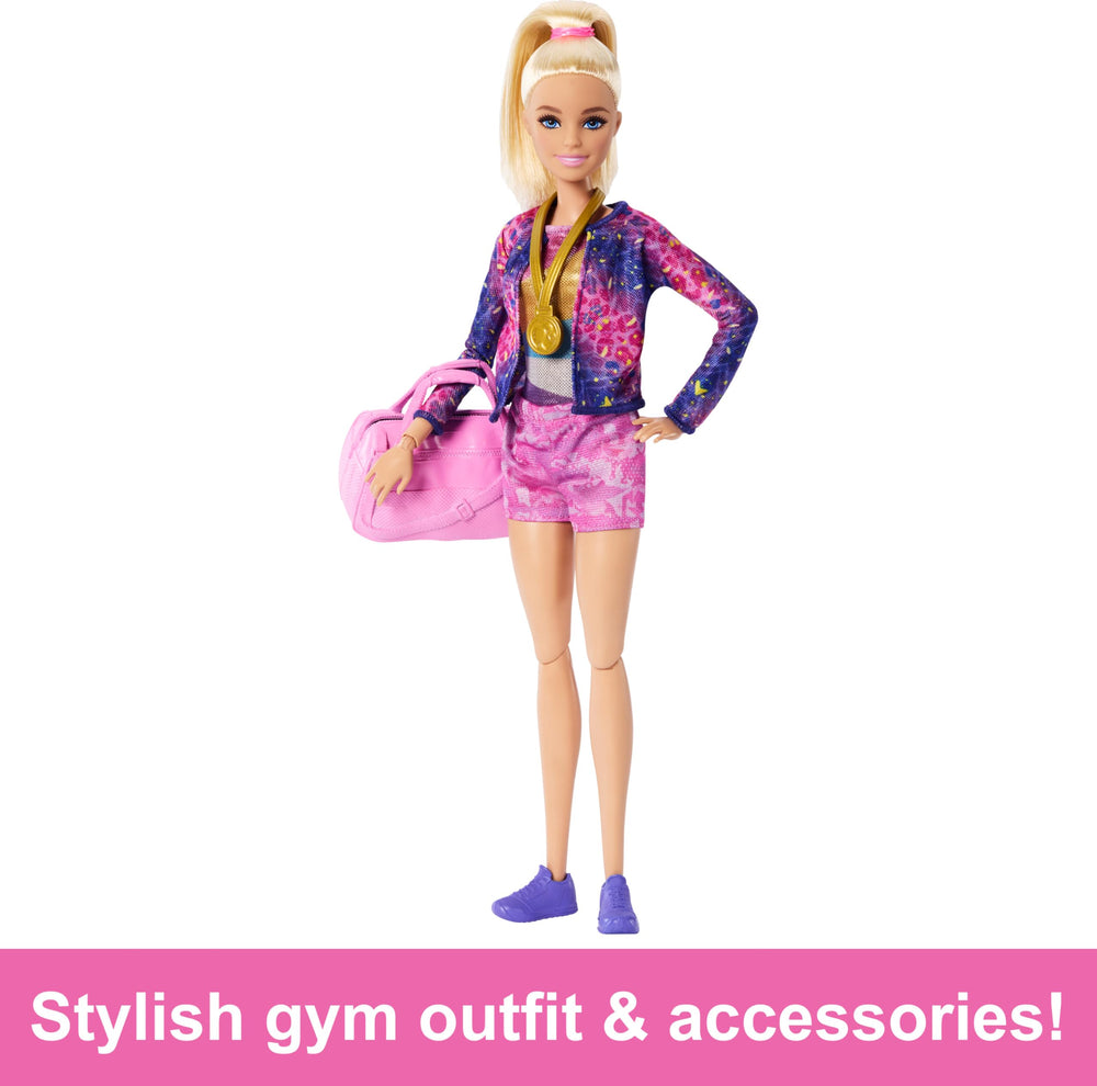 Barbie hoops and batons accessory set ideal for practice routines.