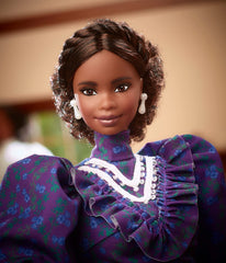 Barbie Inspiring Women doll with Wonderful Hair Grower accessory for authentic detail.