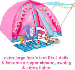 Barbie It Takes Two Malibu doll in striped tank and star-print pants ready for exploration.