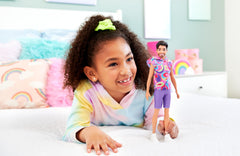 Barbie Ken #227 brunette with short beard for storytelling